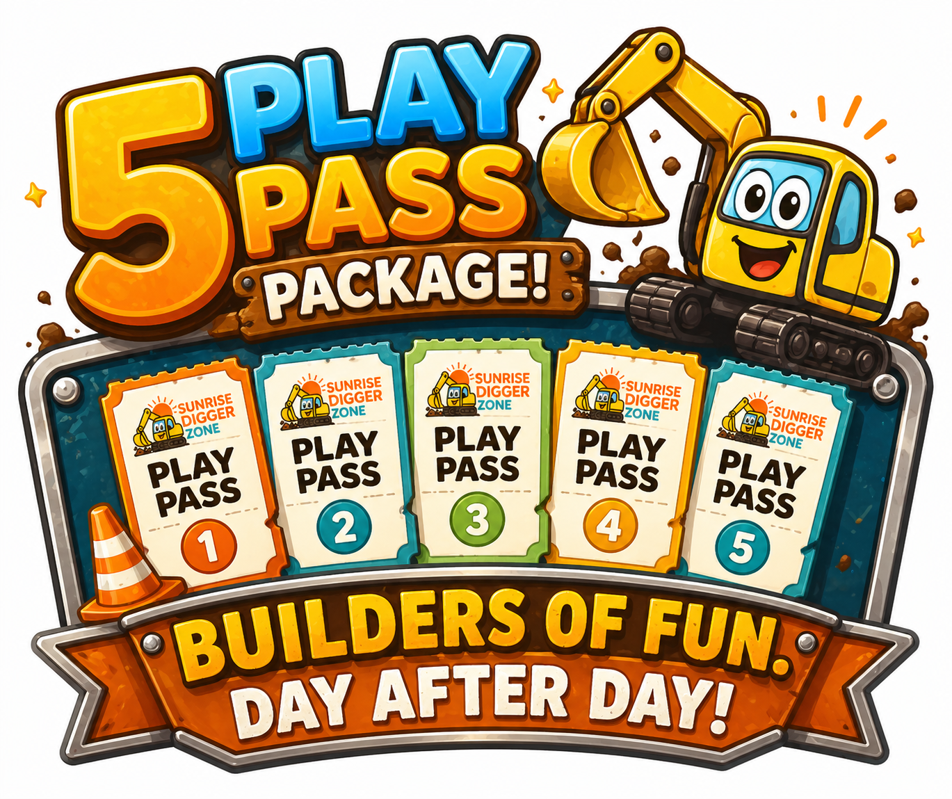 5 Play Pass Package