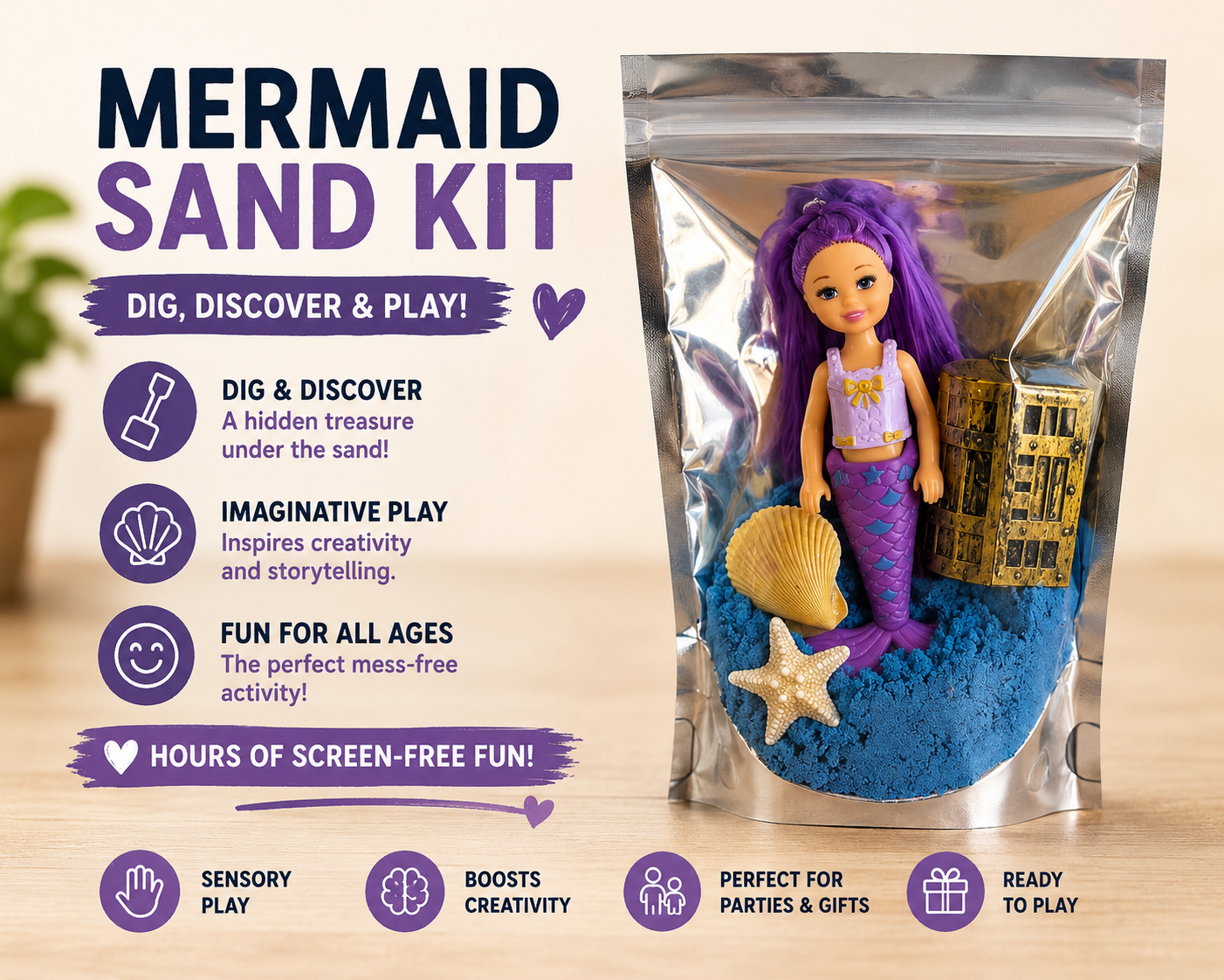 Mermaid Sand Kits