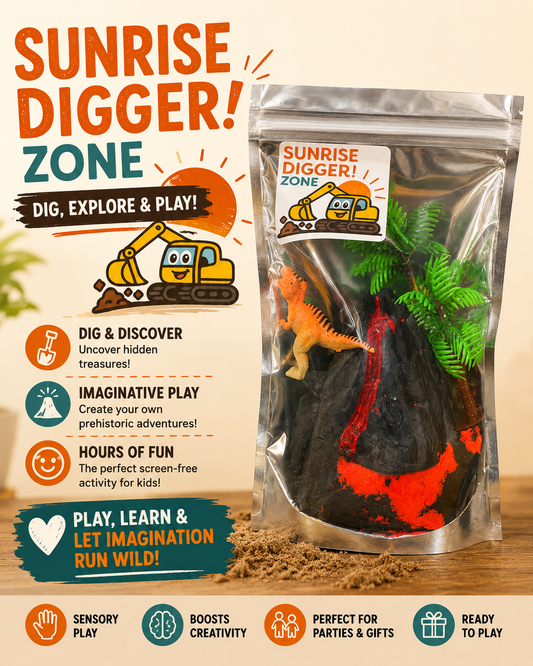 Dinosaur Volcano Sand Kits