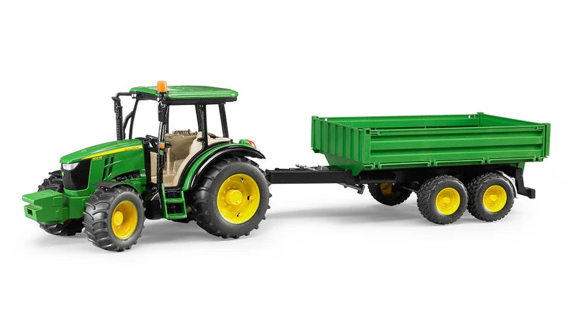 John Deere 5115M w/trailer